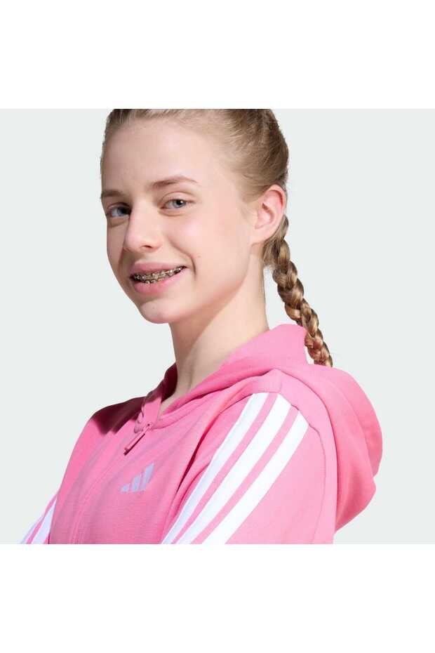 Essentials Full-Zip Kids Kapüşonlu Üst - 6