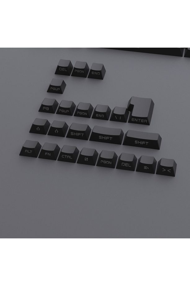 131 Tuş Keycaps ABS Tuş Takımı Yan Tuş Harf Mekanik Klavye Keycaps - 3