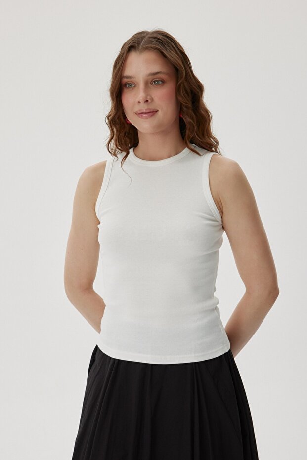 FİTİLLİ KOLSUZ BODY - 1