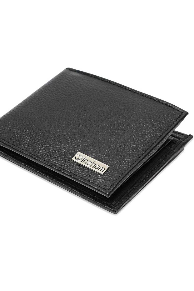 Bi-Fold Organised Wallet Flat Nappa Genuine and Smooth Leather Upper