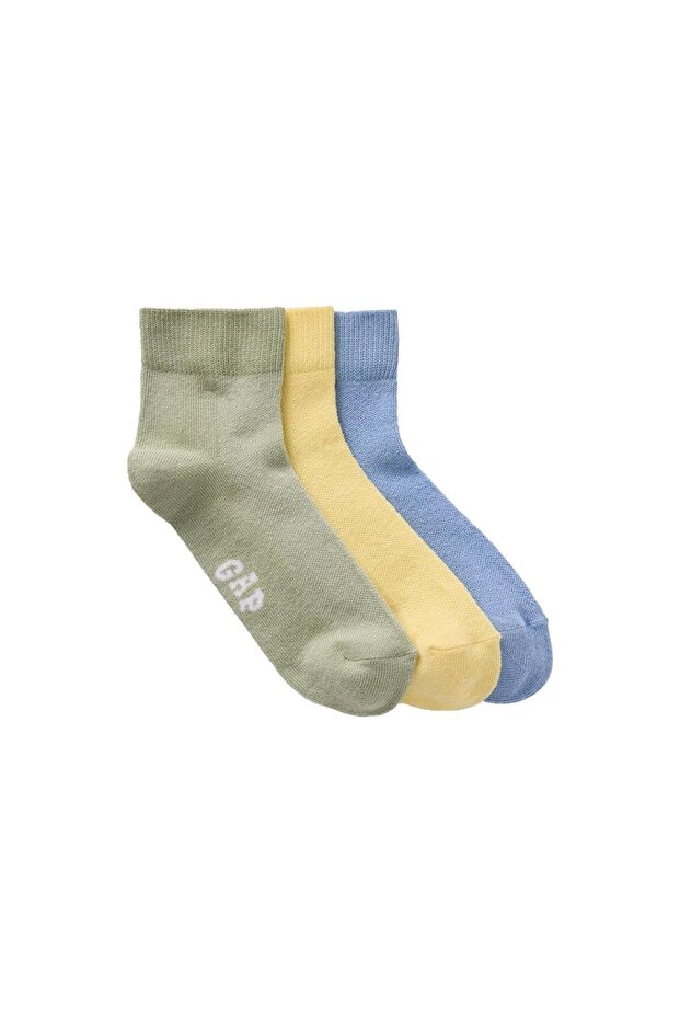 Logo 3'lü Çorap Seti - 723476 - 2
