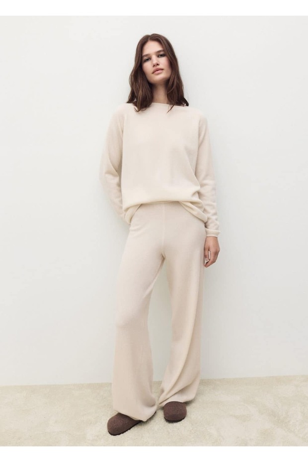 %100 kaşmir pantolon - 2