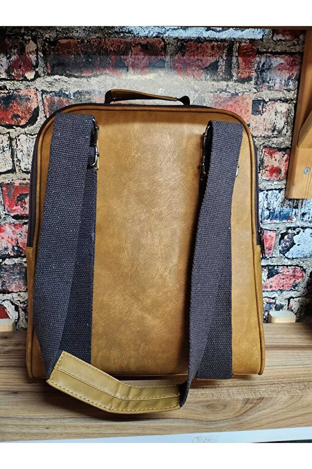 حقيبة ظهر بوهيمية منقوشة بالسمك - 5