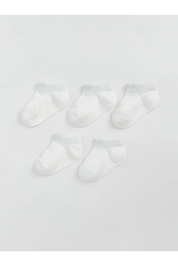 Basic Erkek Bebek Patik Çorap 5'li - 1