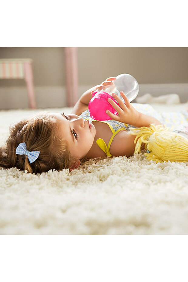 Tıklama Kilitli Uçlu Alıştırma Bardağı 12Ay+ 296ml Pembe - 3