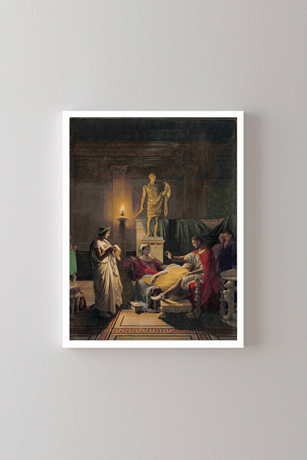 قراءة من Virgil Aeneid - الإطار الأبيض