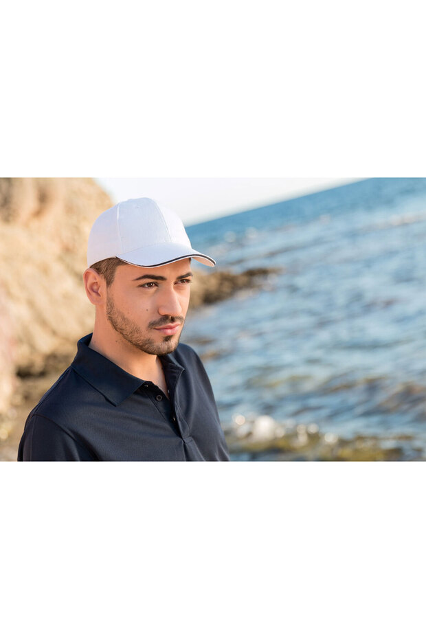 White baseball cap - 1