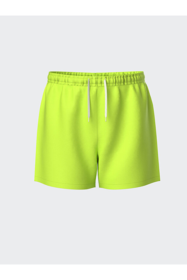 Elastic Waist Basic Boys' Swim Shorts
