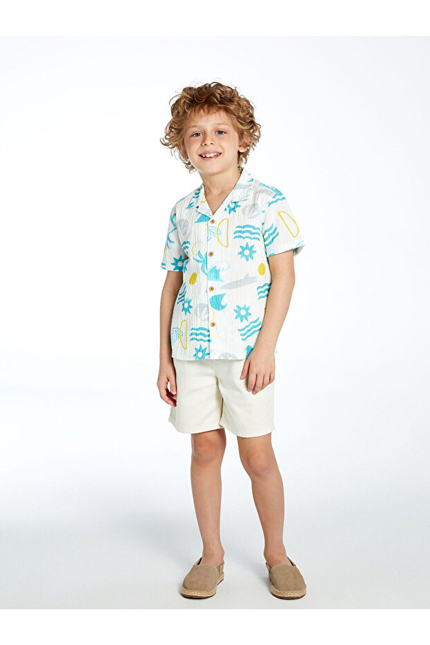 قميص للأولاد منقوش - 2