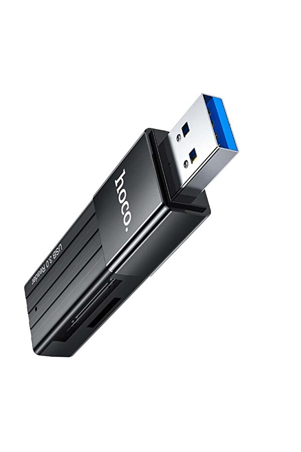 Card Reader USB, TF, SD - Hoco Mindful (HB20) - Black - 4