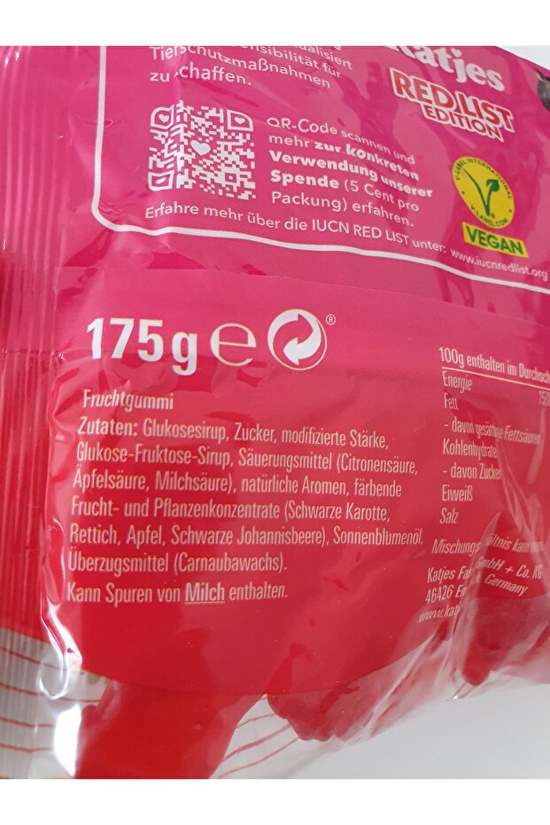 RED LIST EDITION 175g - 3