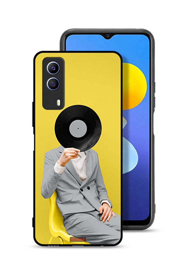غطاء حماية Vivo T1x بتصميم فن تجريدي من دي جي