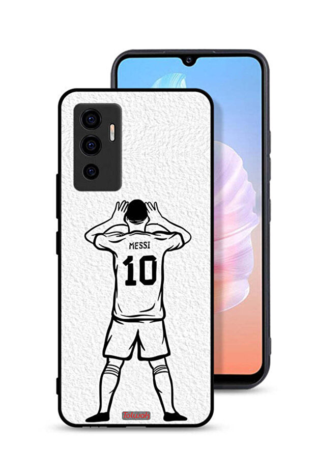 غطاء حماية لهاتف Vivo V23e - رسم ميسي