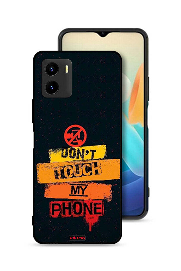 Vivo Y15s Protective Case Cover Do Not Touch My Phone