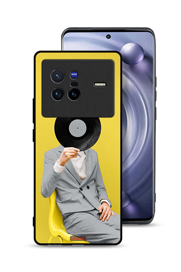 غطاء حماية Vivo X80 بتصميم فن تجريدي من دي جي