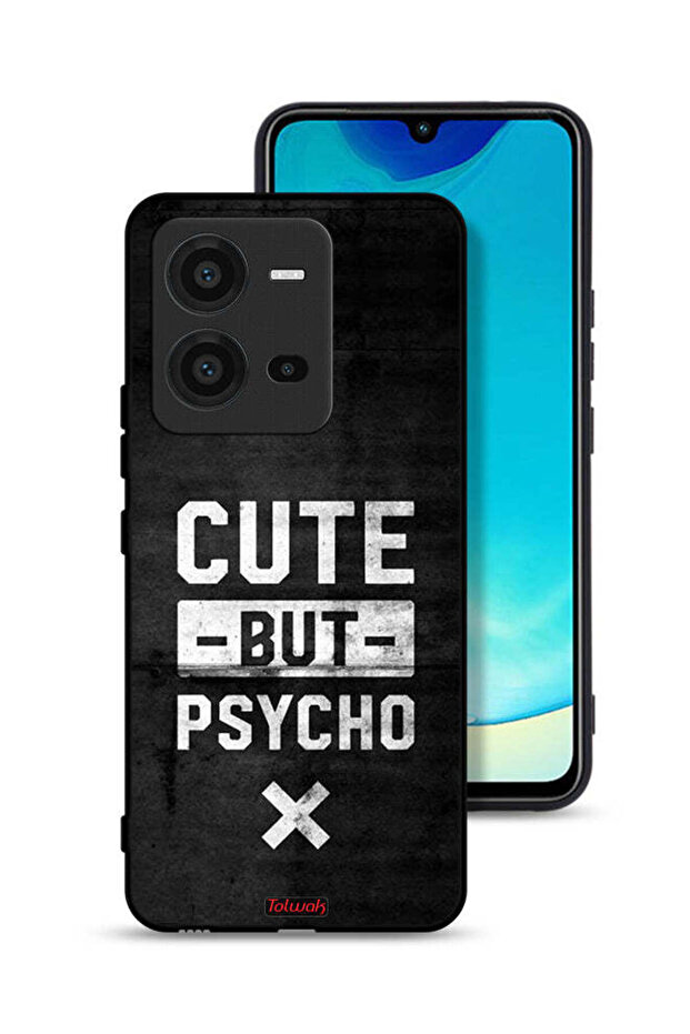 Vivo V25 5G Protective Case Cover Cute But Psycho