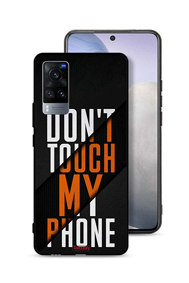 Vivo X60 Protective Case Cover Do Not Touch My Phone