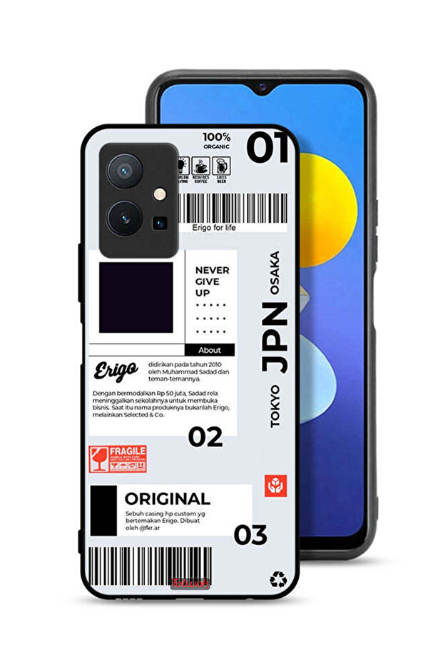 Vivo T1 5G Protective Case Cover Japan Sticker