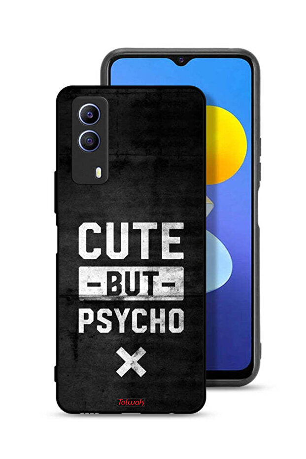 Vivo T1x Protective Case Cover Cute But Psycho