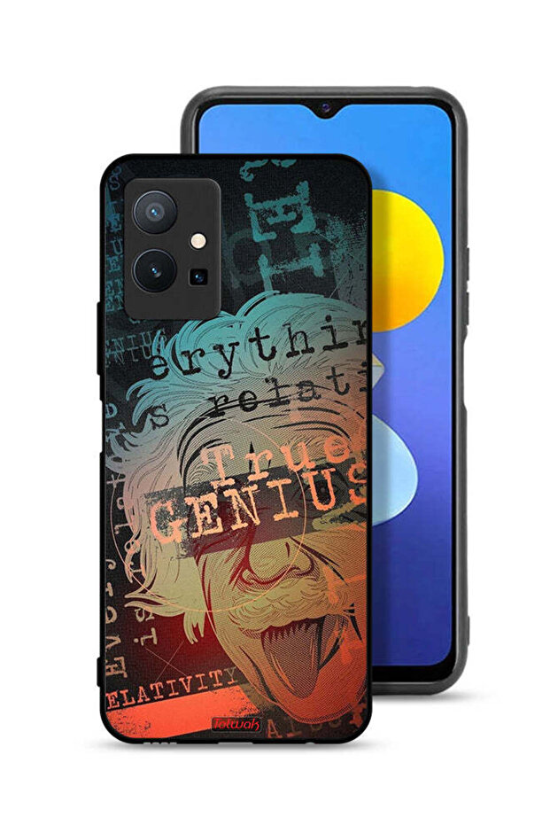 غطاء حماية لهاتف Vivo Y75 5G - عبقري حقيقي