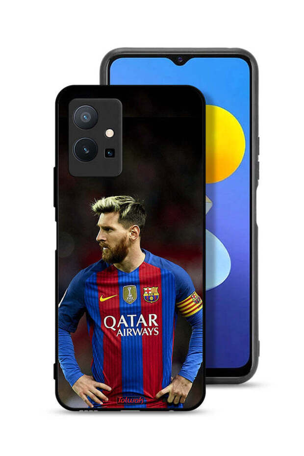 Vivo Y75 5G Protective Case Cover Messi Barcelona