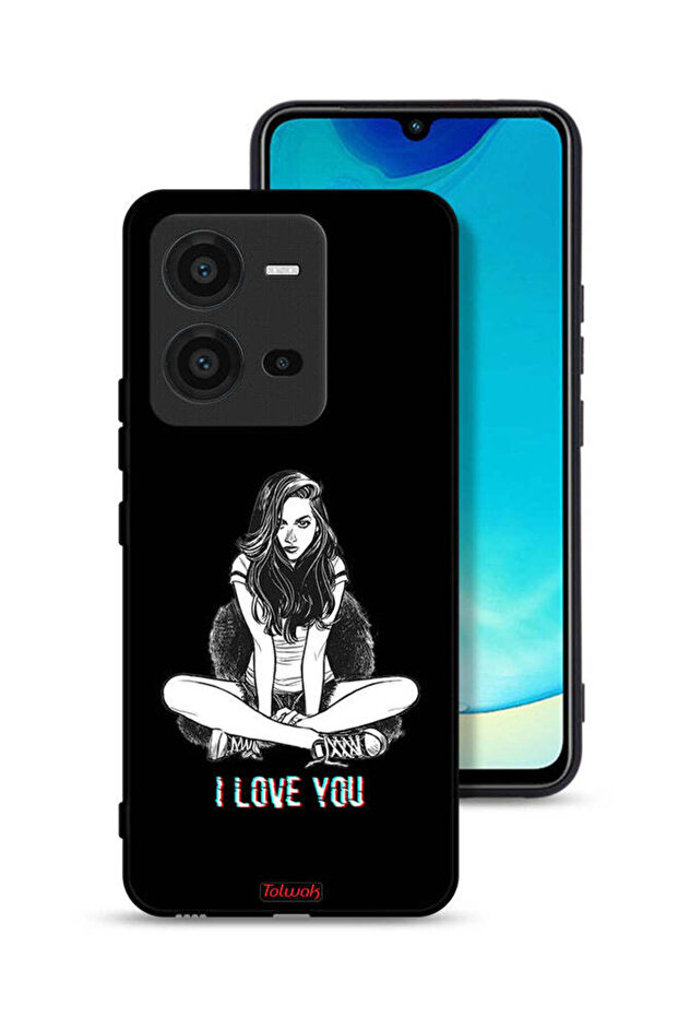 Vivo V25 5G Protective Case Cover I Love You Art