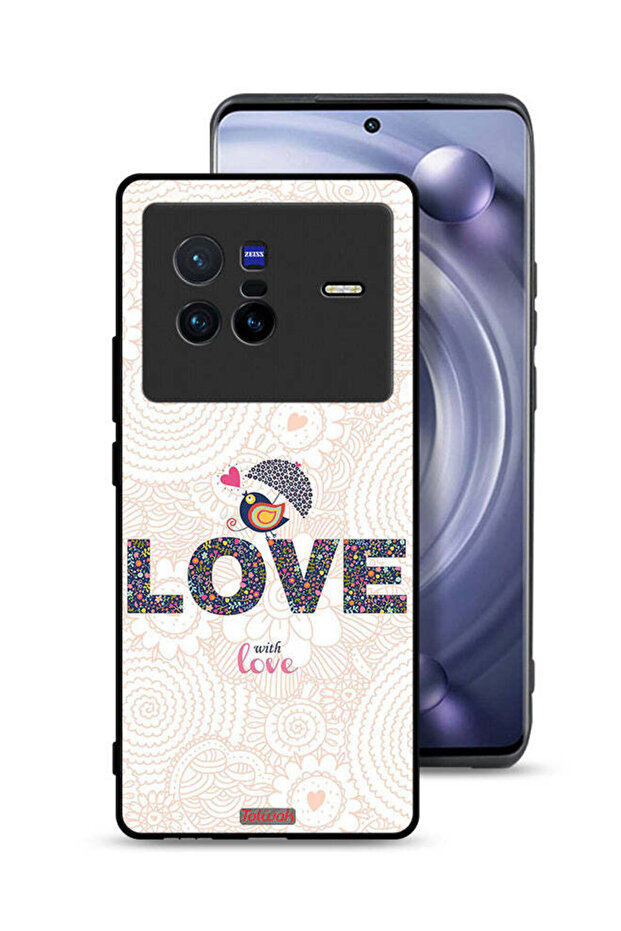 Vivo X80 Protective Case Cover Love With Love