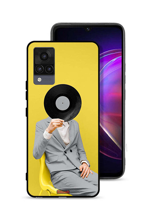 غطاء حماية Vivo V21 بتصميم فن تجريدي من دي جي