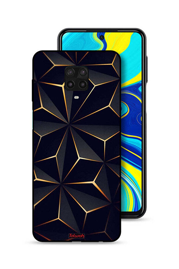 غطاء حماية بنمط لهاتف شاومي ريدمي نوت 9S - 1