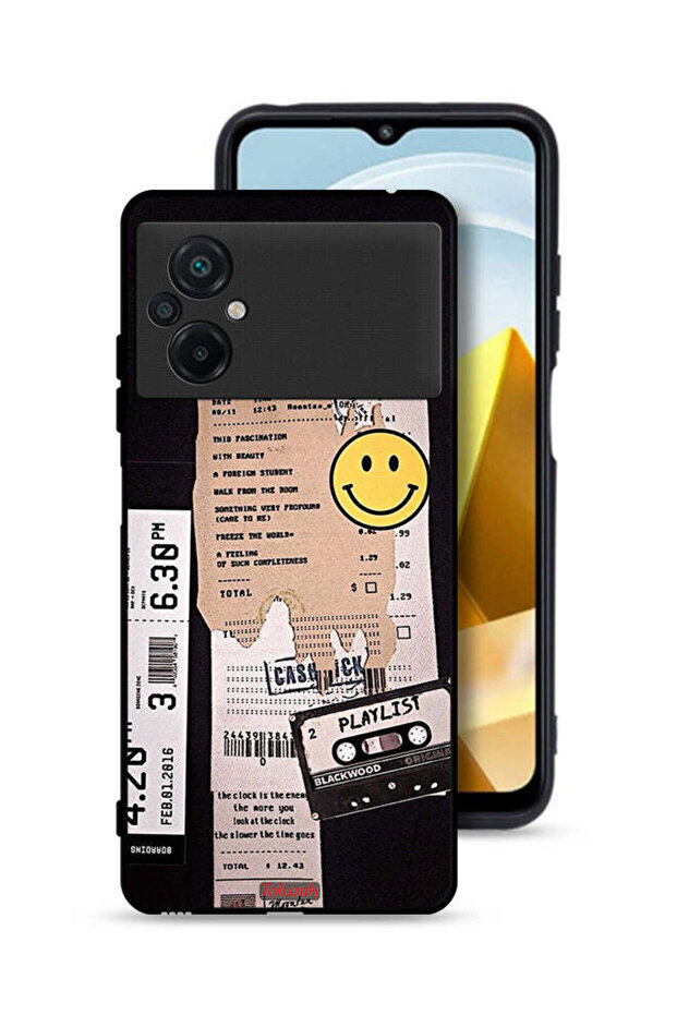 Xiaomi Poco M5 4G Protective Case Cover Playlist Sticker