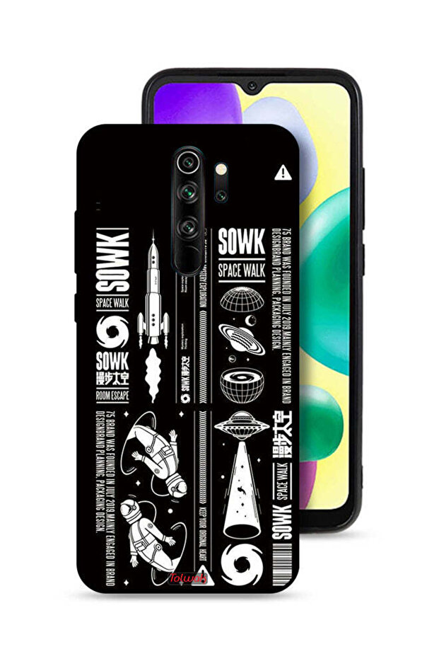 Xiaomi Redmi Note 8 Pro Protective Case Cover Sowk Space Walk Sticker