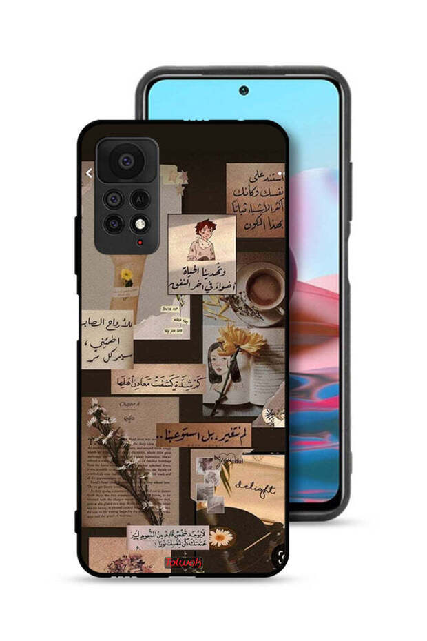 غطاء حماية لهاتف شاومي ريدمي نوت 11 برو 5G بعبارات عربية قديمة