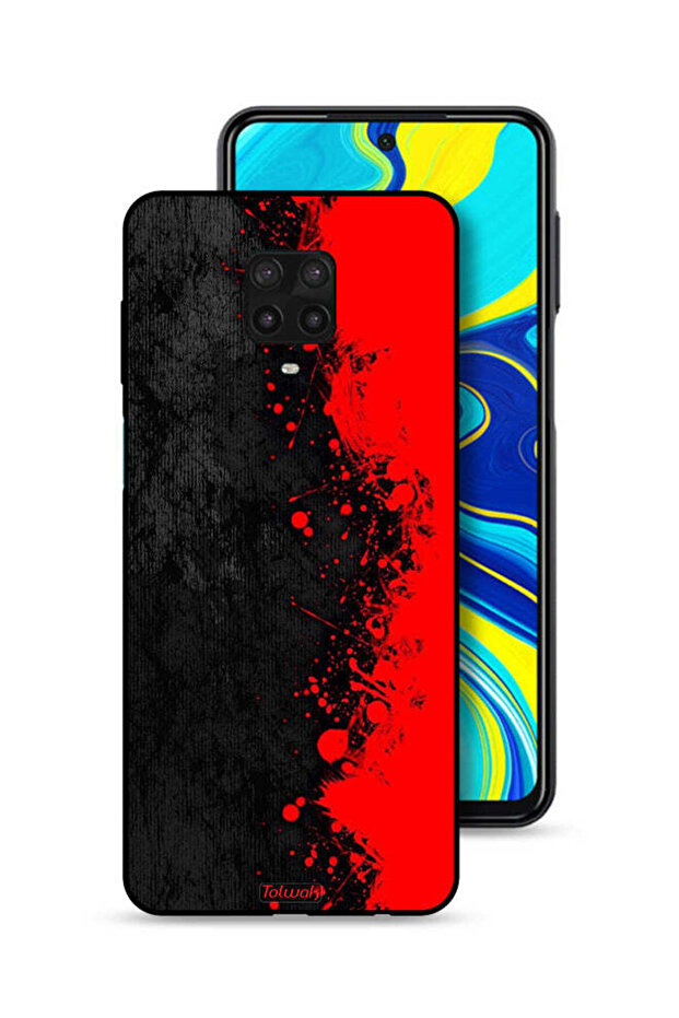 Xiaomi Redmi Note 9 Pro Protective Case Cover Paint Abstract Pattern - 1