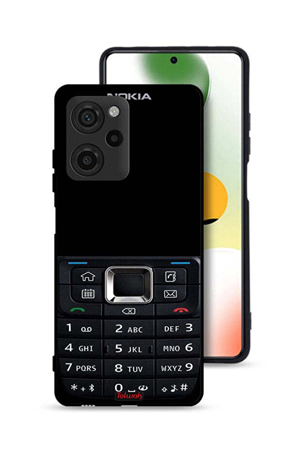 غطاء حماية لهاتف Xiaomi Poco X5 Pro بنمط هاتف قديم