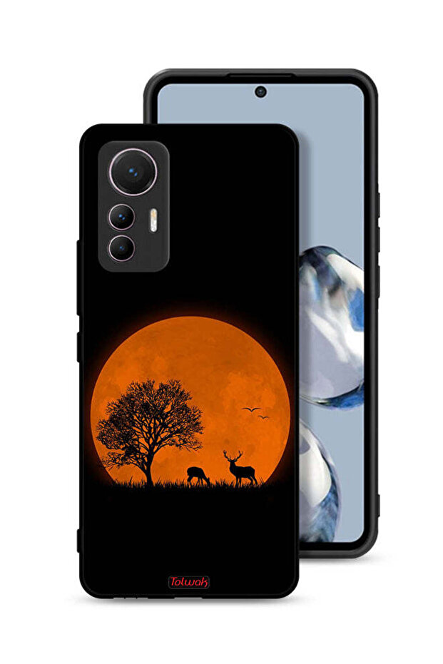 Xiaomi 12 Lite Protective Case Cover Evening Moon Art