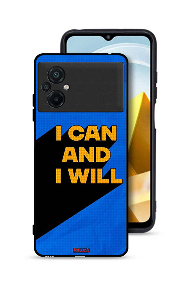 غطاء حماية لهاتف Xiaomi Poco M5 4G - أستطيع وسأفعل