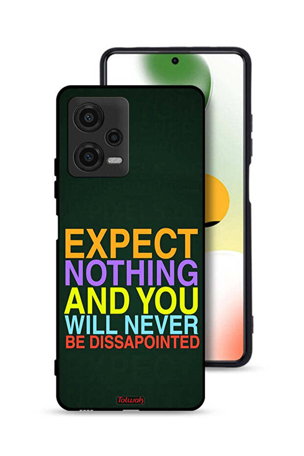 غطاء حماية لهاتف Xiaomi Poco X5 لا تتوقع شيئًا ولن تشعر بخيبة الأمل أبدًا