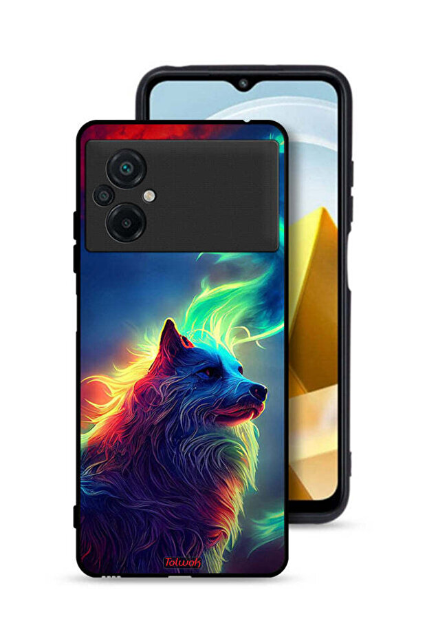 Xiaomi Poco M5 4G Protective Case Cover Wolf