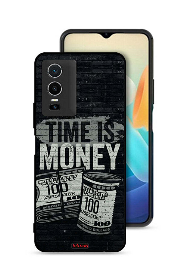 Vivo Y76 5G Protective Case Cover Time Is Money