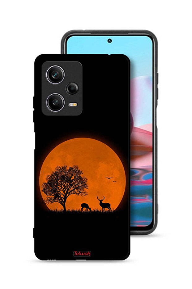 Xiaomi Redmi Note 12 Pro Protective Case Cover Evening Moon Art