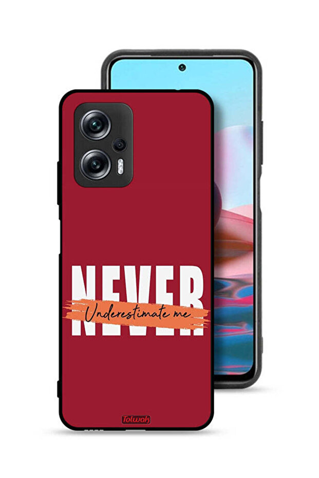 غطاء حماية Xiaomi Poco X4 GT لا تستهن بي أبدًا