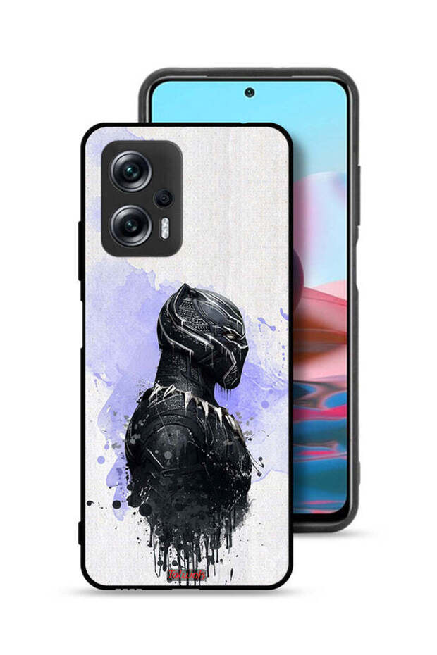 غطاء حماية Xiaomi Poco X4 GT باللون الأسود النمري