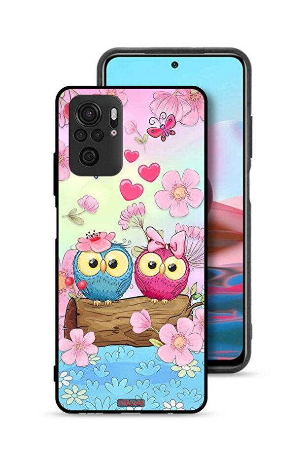 Xiaomi Poco M5s Protective Case Cover Cute Owls Art