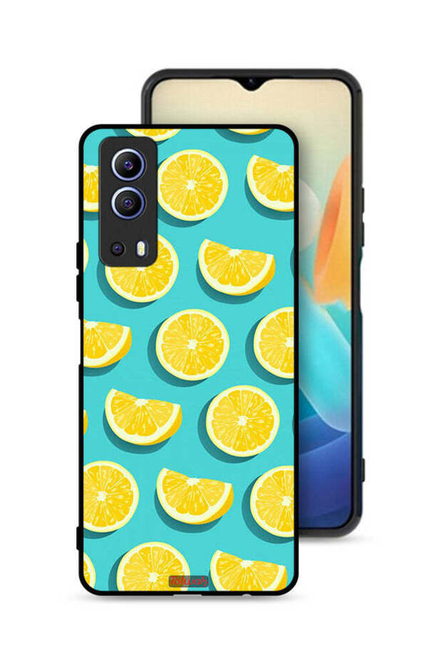 Vivo Y72 5G Protective Case Cover Pattern Of Oranges