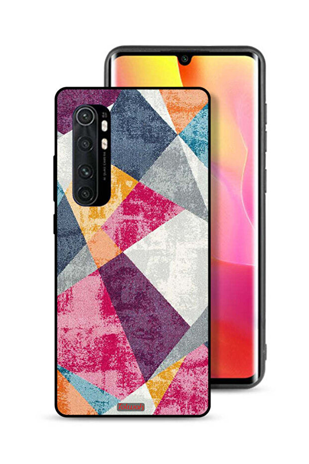 غطاء حماية لهاتف شاومي مي نوت 10 لايت بنمط طلاء - 1