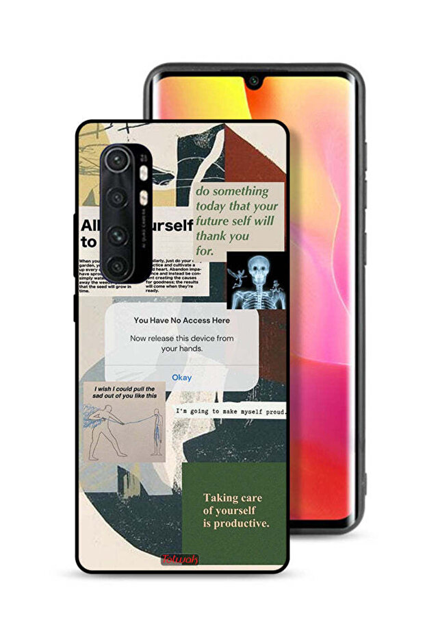 Xiaomi Mi Note 10 Lite Protective Case Cover Allow Yourself To Grow