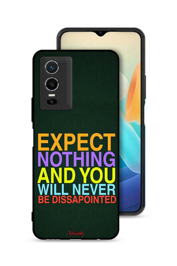 Vivo Y76 5G Protective Case Cover Expect Nothing And You Will Never Be Disappointed