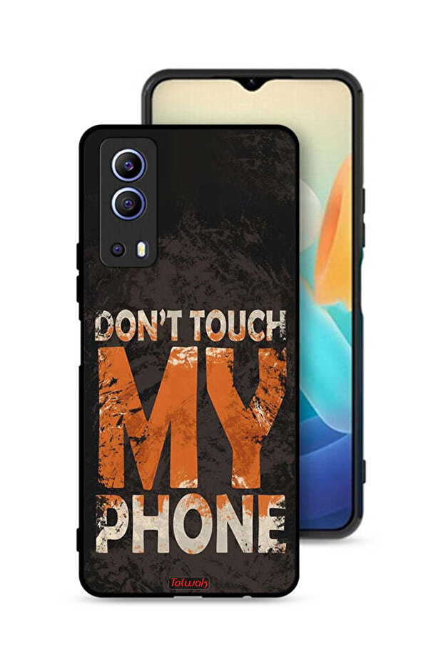 Vivo Y72 5G Protective Case Cover Do Not Touch My Phone