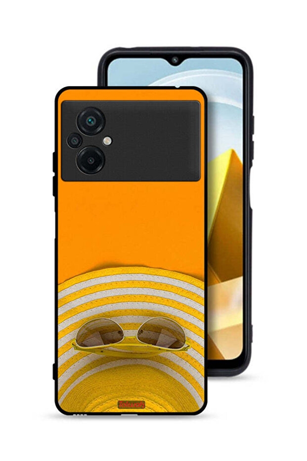 Xiaomi Poco M5 4G Protective Case Cover Glasses Hat