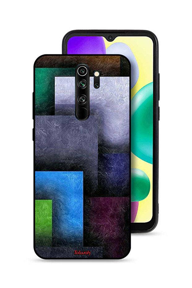 غطاء حماية بنمط لهاتف شاومي ريدمي نوت 8 برو - 1